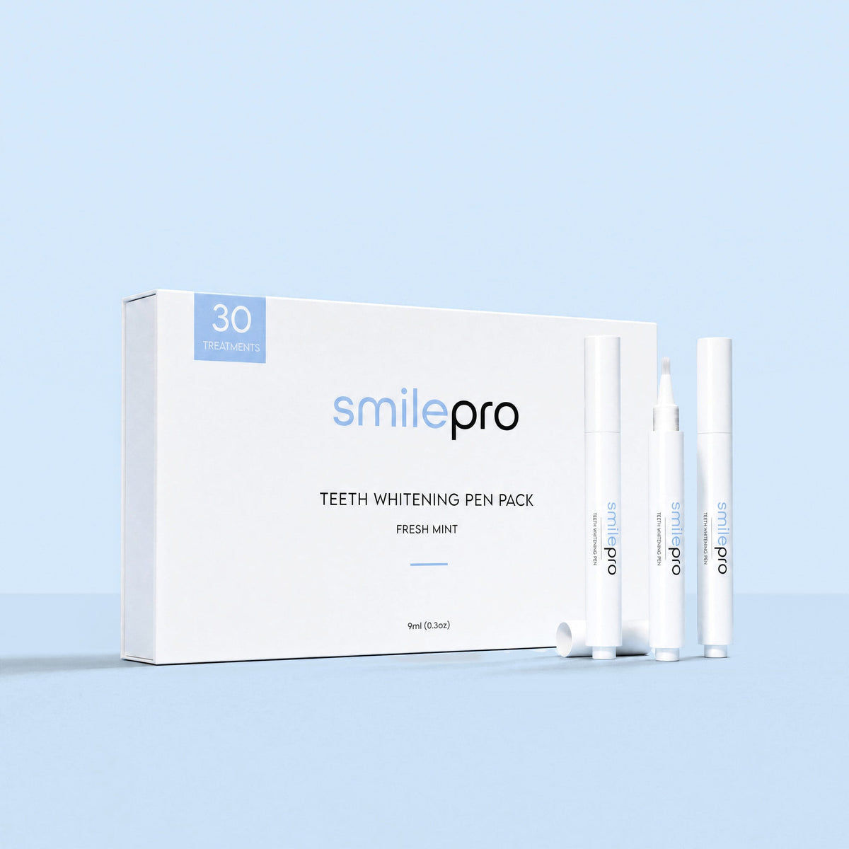 SmilePro Teeth Whitening Pen Pack: 3 whitening gel pens